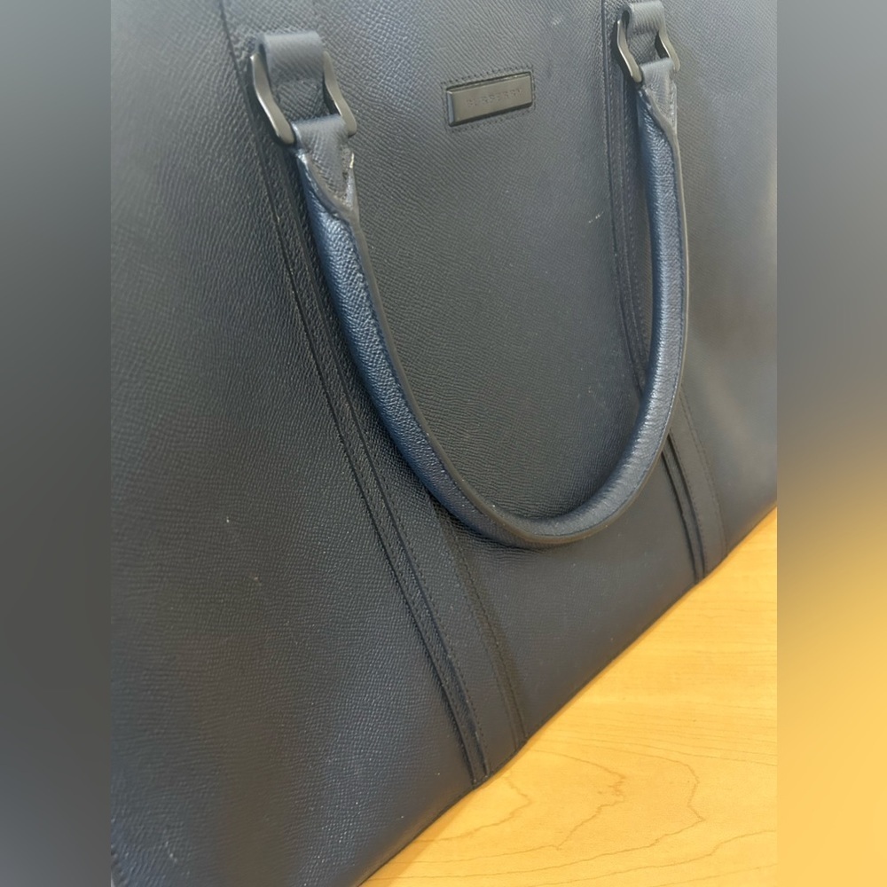 Navy Burberry Travel Bag - Picture 5 of 16